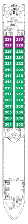 AmaDagio Deck Plans