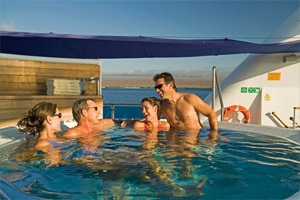 Guests in the Hot Tub