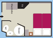 Marie-Galante Stateroom