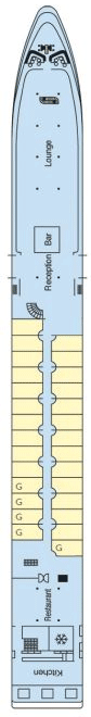 ms Douce France Deck Plans