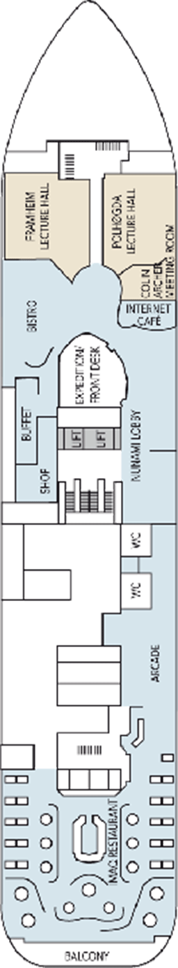MS Fram Deck Plans