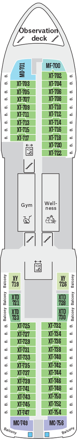 MS Fridtjof Nansen Deck Plans