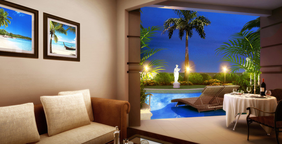 Windsor Honeymoon Hideaway Swim Up Crystal Lagoon Zen One Bedroom Butler Suite (1BS)
