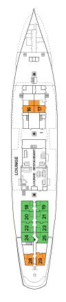 Sea Cloud Deck Plans
