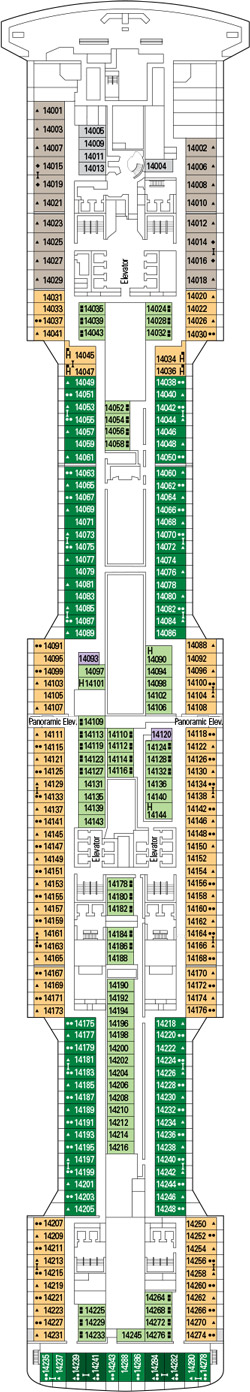 MSC Grandiosa Deck Plans