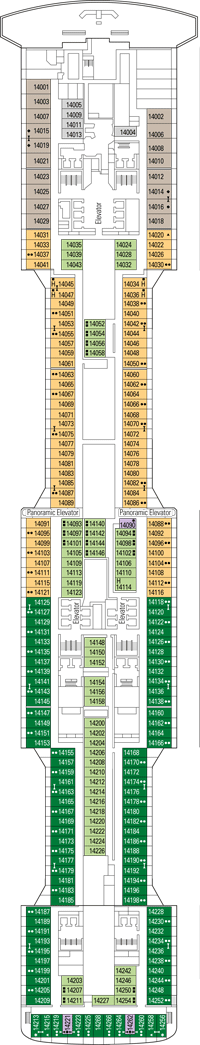 MSC Meraviglia Deck Plans