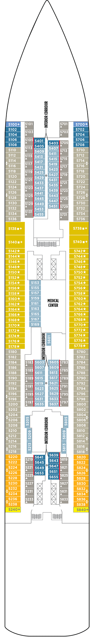 Norwegian Getaway Deck Plans
