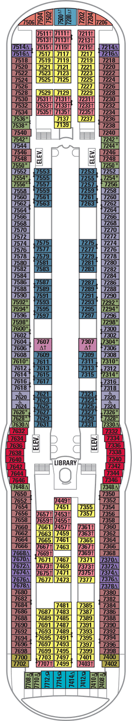 Freedom of the Seas Deck Plans
