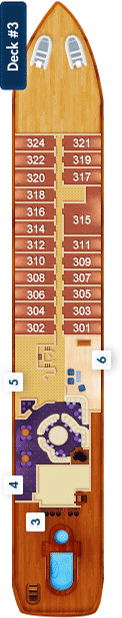 SeaDream One Deck Plans