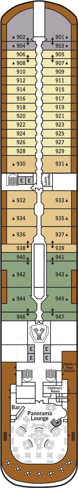 Silver Muse Deck Plans